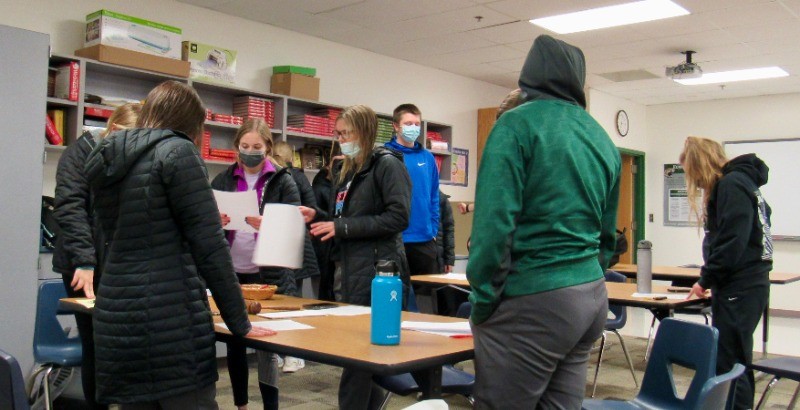 Howells Dodge Consolidated FCCLA Meeting Was Held January 11