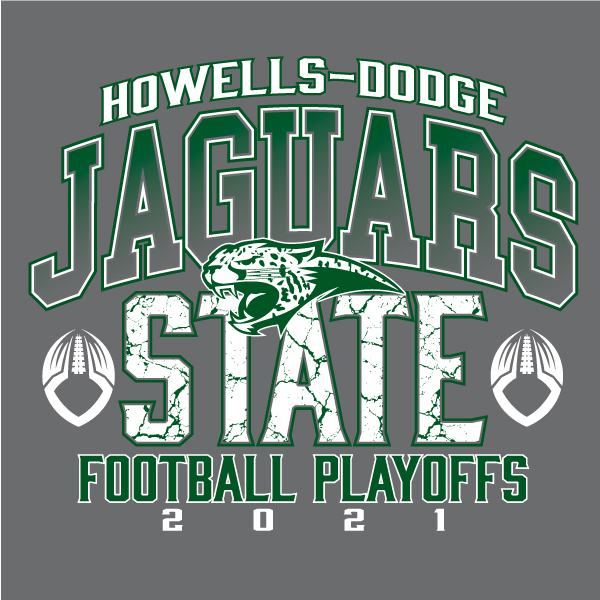 HowellsDodge Consolidated 2021 Jaguar Football Playoff Apparel