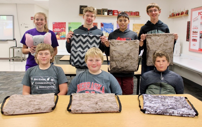 HowellsDodge Consolidated FCS Students Complete Sewing Projects